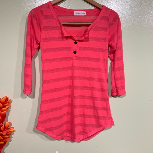 Pretty in Pink Tops or Swim Suit Cover Ups - Picture 2 of 8